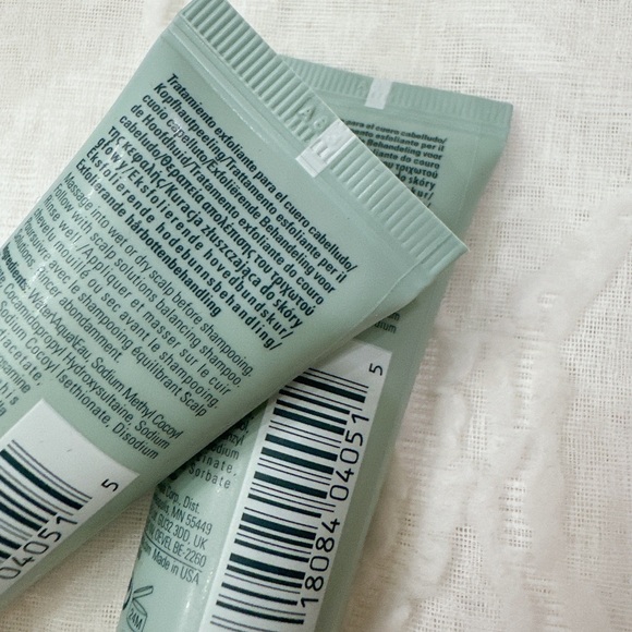 NEW 2PCS AVEDA scalp solutions exfoliating scalp treatment - Picture 2 of 2